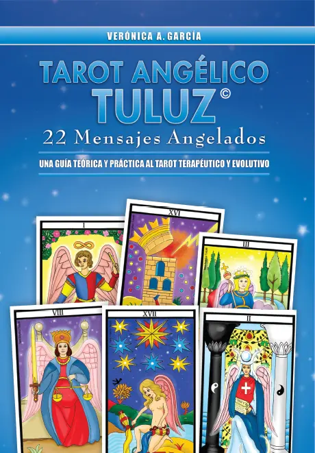 Tapa del libro Tarot Angélico TULUZ