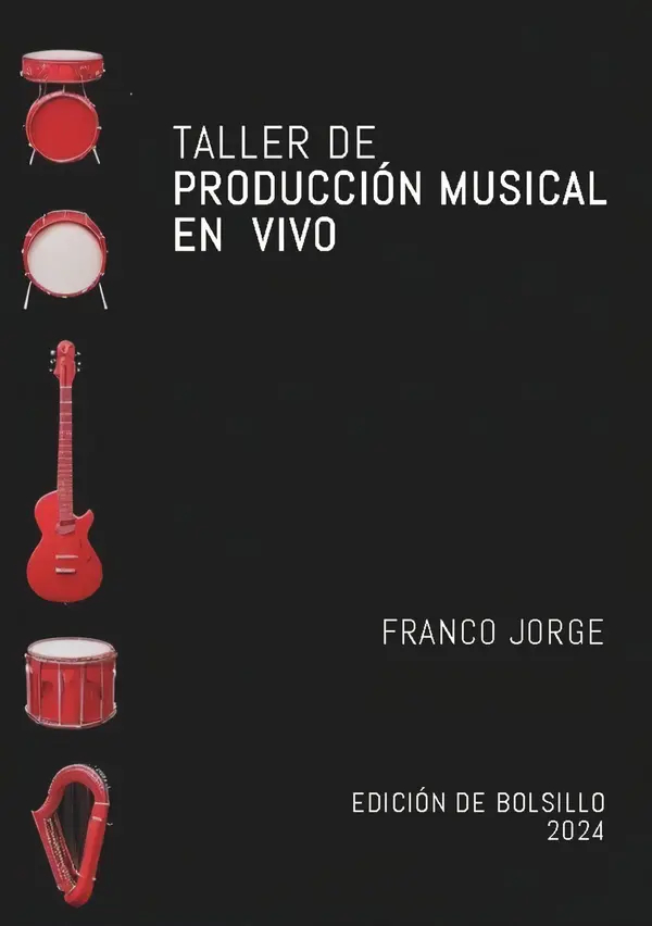 Tapa del libro Taller de producción musical en vivo