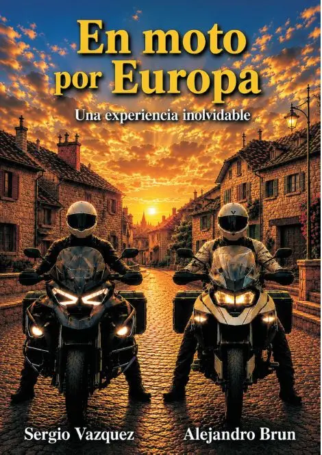 Tapa del libro En moto por Europa