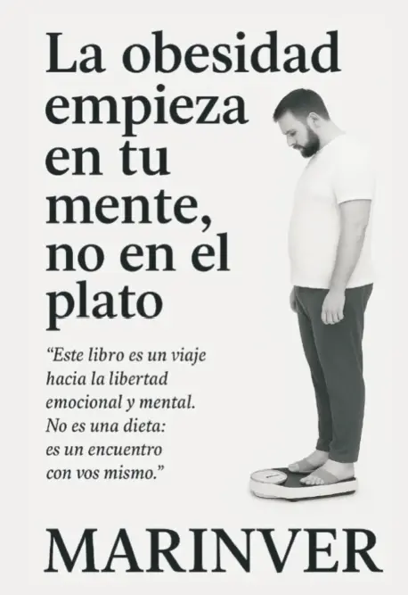 Tapa del libro La obesidad empieza en tu mente, no en tu plato