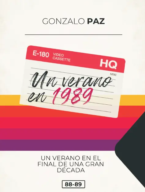 Tapa del libro Un verano en 1989
