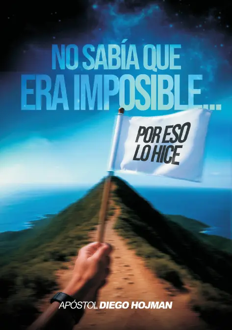 Tapa del libro NO SABÍA QUE ERA IMPOSIBLE... POR ESO LO HICE
