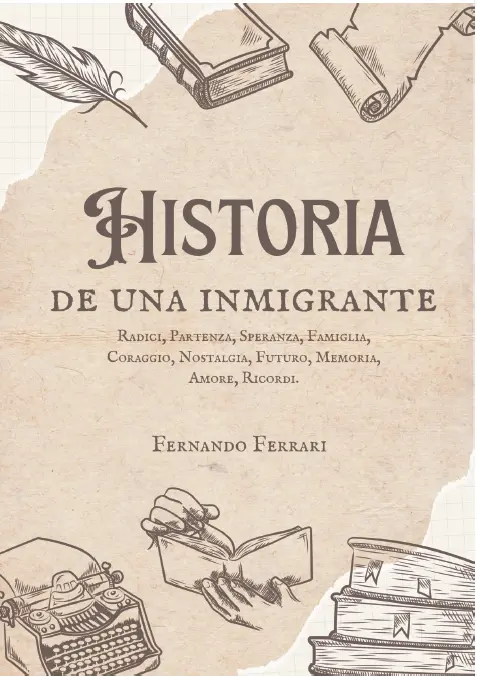 Tapa del libro Historia de una inmigrante
