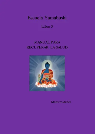 Tapa del libro Manual para volver a la salud