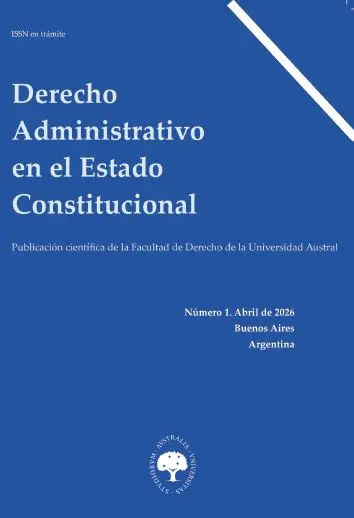 Tapa del libro Derecho Administrativo en el Estado Constitucional