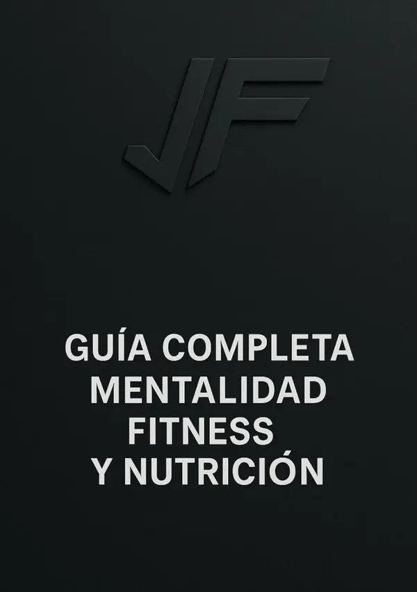 Tapa del libro Guía completa mentalidad fitness y nutrición