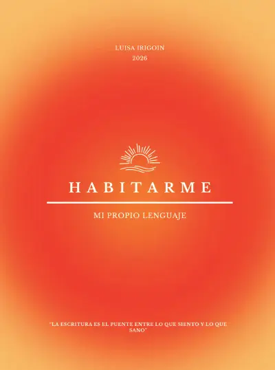 Tapa del libro Habitarme